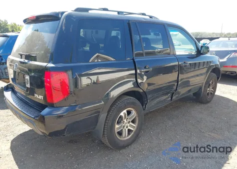 2005 Honda Pilot Ex-L from USA, damaged, VIN 5FNYF18535B046339